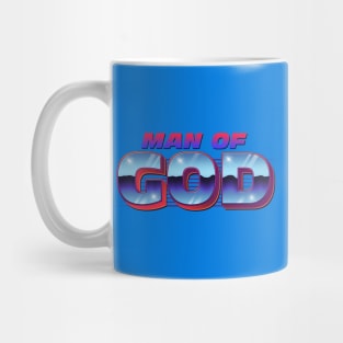 Man of God Christian Superhero Mug